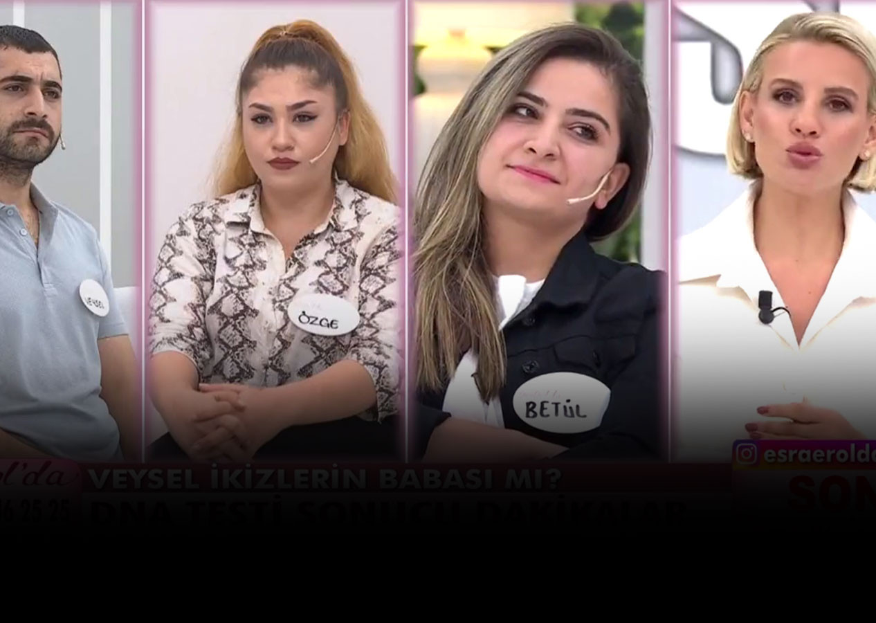 Esra Erol'da programında ilginç bir olay yaşandı! DNA sonucu çıkan ikizlerden birinin babası farklı!