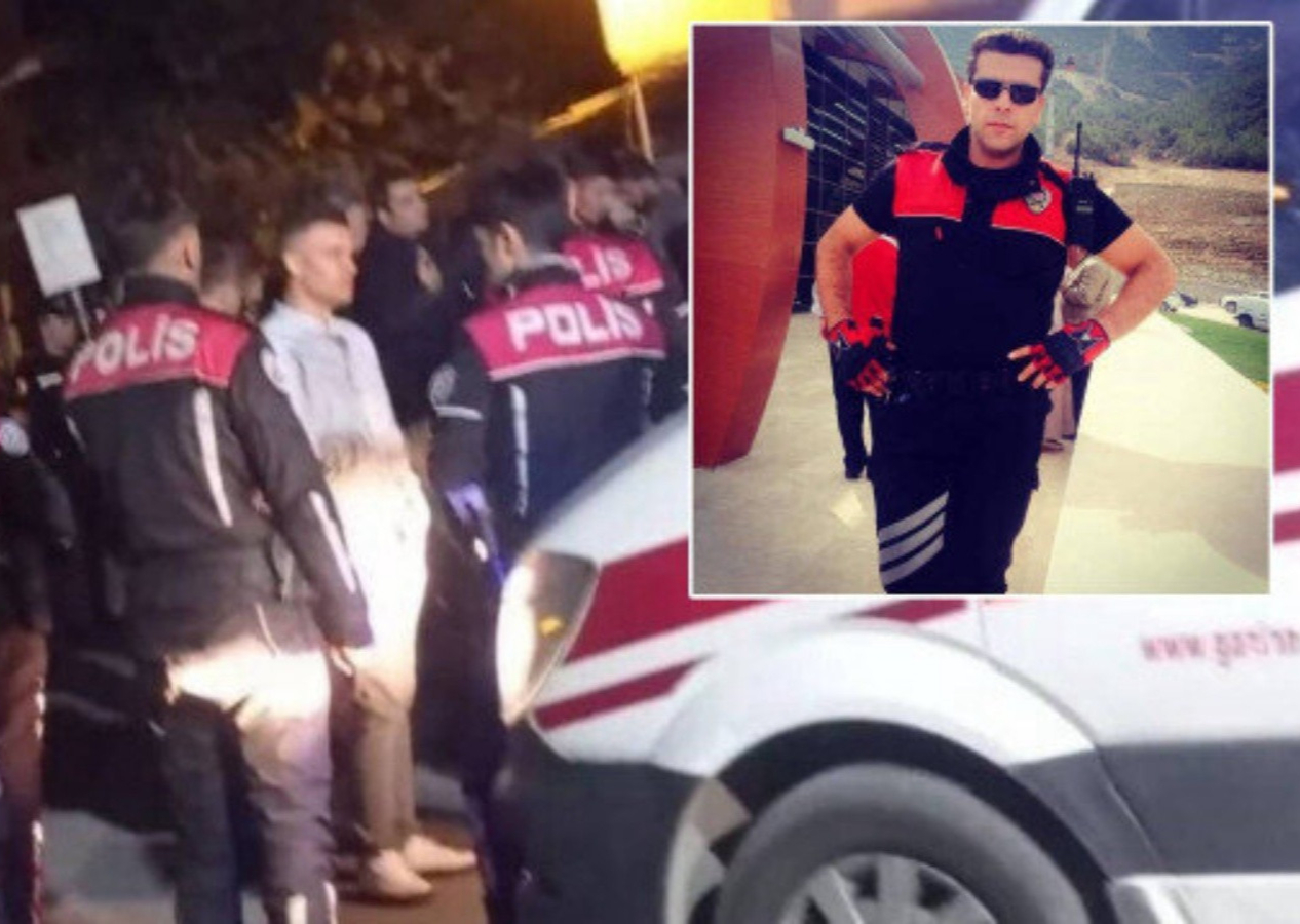 Gaziantep’te yunus polisleri şüpheli motosikleti kovalarken kaza yaptı: 1 polis şehit oldu!