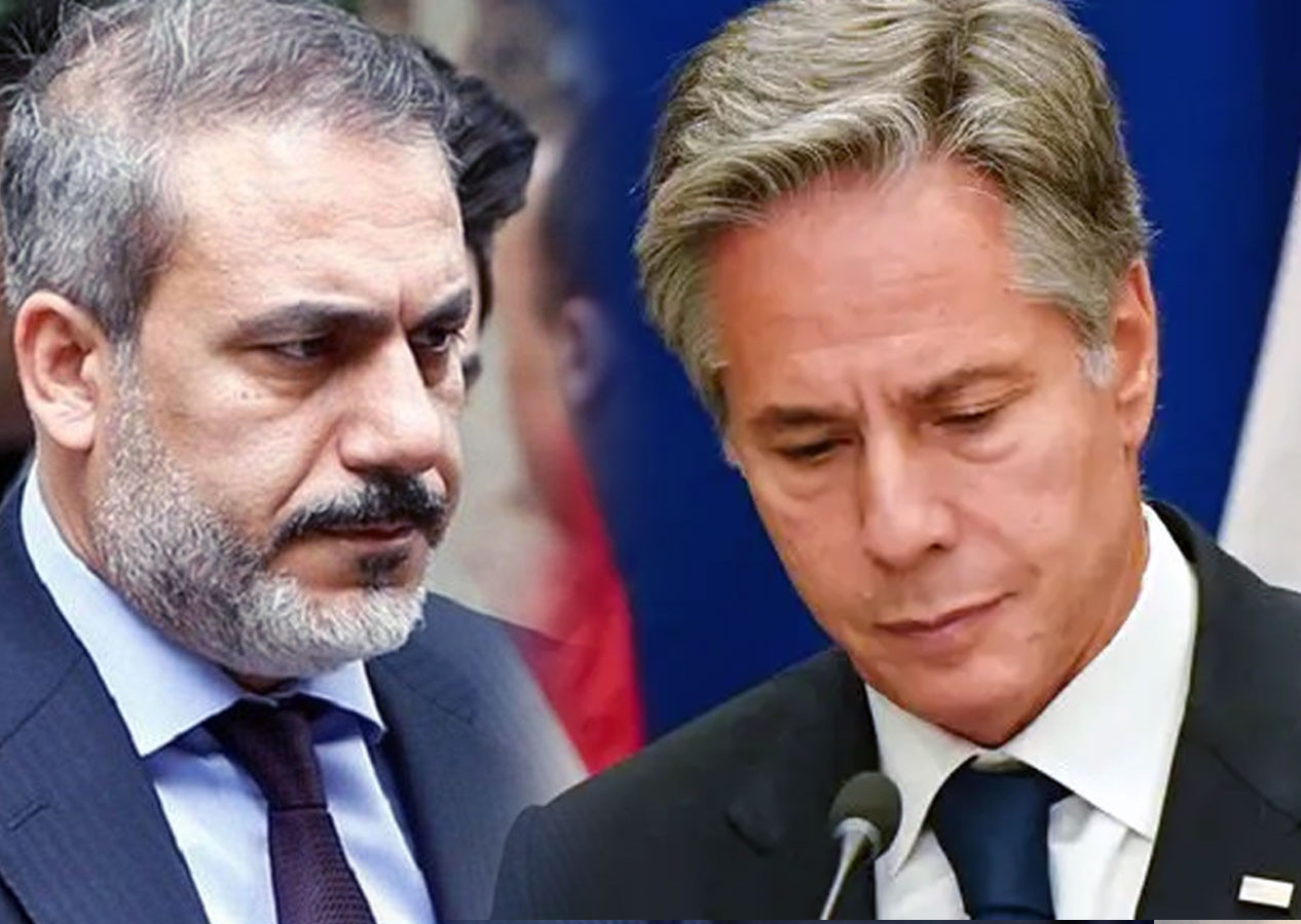 Bakan Fidan ABD'li mevkidaşı Blinken ile görüştü