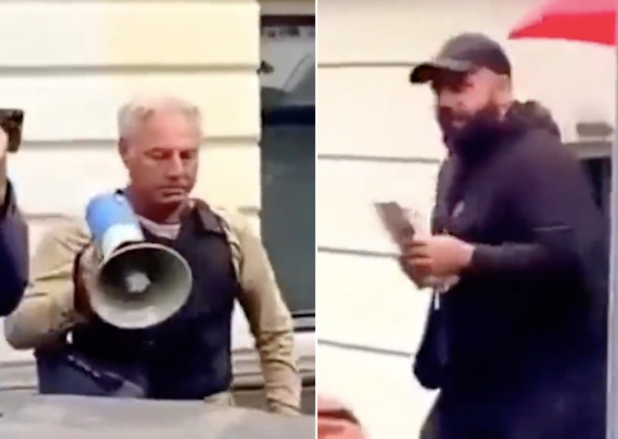 Cesur yürekli Müslüman genç, Hollanda'da Kuran-ı Kerim yakma girişimini engelledi!