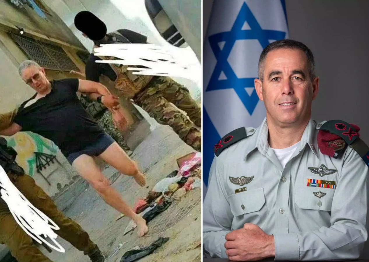 İsrailli tümgeneral iç çamaşırıyla esir alındı!