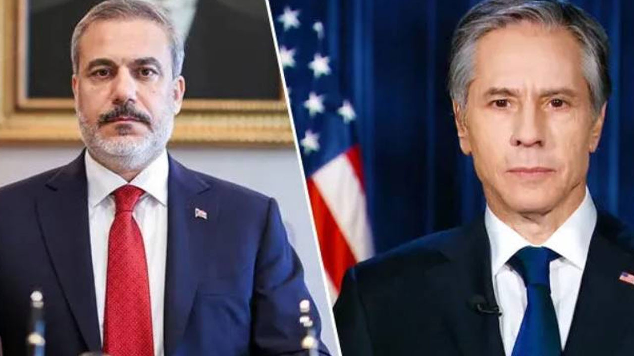 Bakan Hakan Fidan Blinken ile Filistin-İsrail gerilimini görüştü
