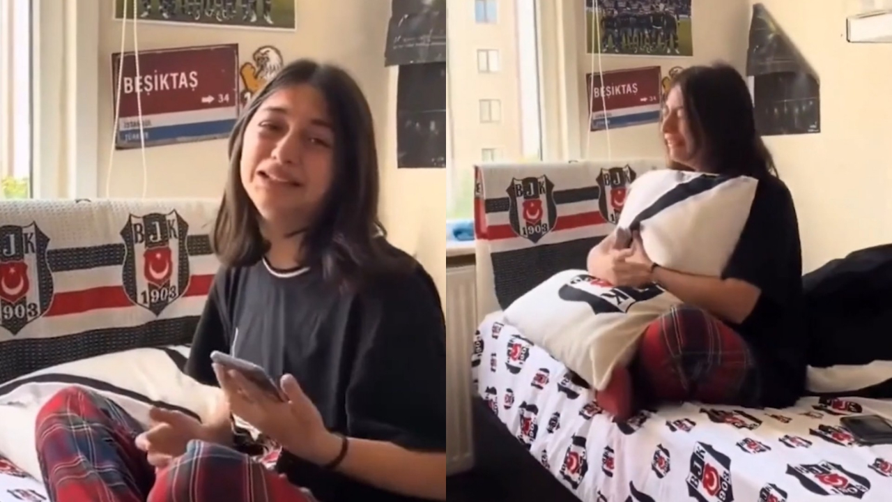 Beşiktaşlı kız, Şenol Güneş'in istifası sonrası hüngür hüngür ağladı: "Gitmesi gereken kişi o değildi"