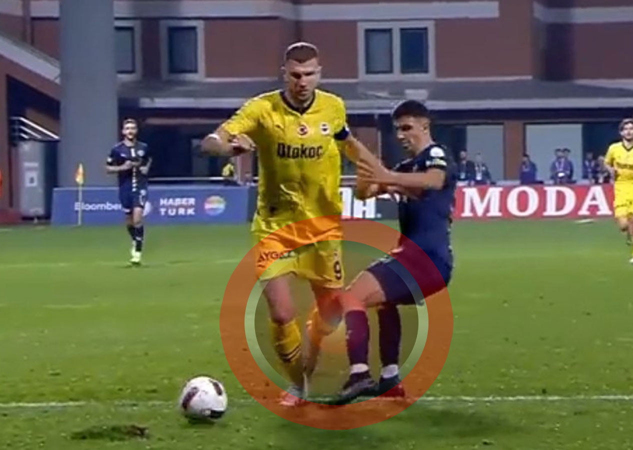 Dzeko'nun pozisyonuna bir tek o penaltı dedi İlker Yağcıoğlu bir anda ağız değiştirdi