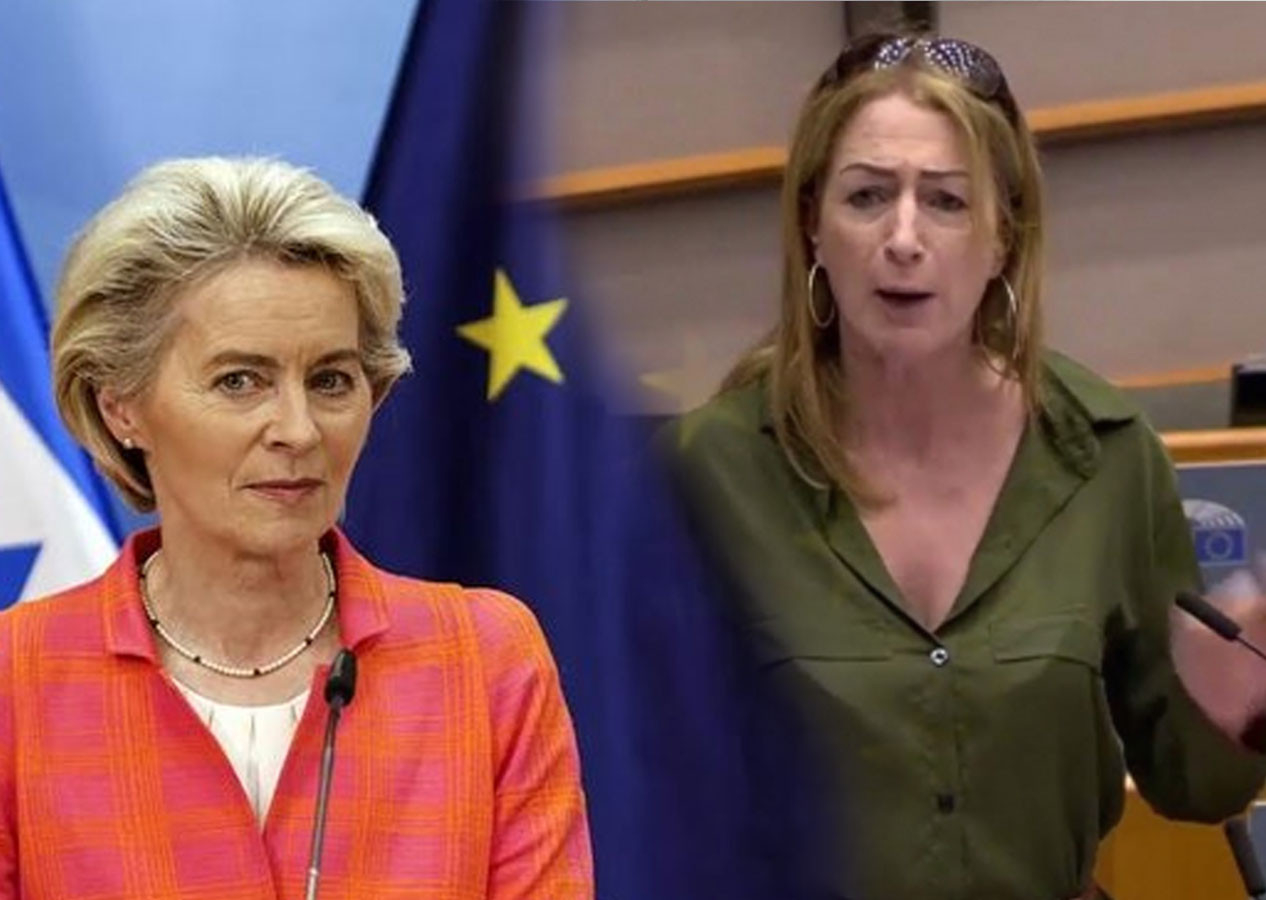 AP milletvekili Daly'den Leyen'e sert 'İsrail' tepkisi: Çeneni kapat!