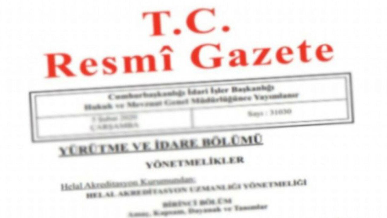16 Ekim 2023 tarihli Resmi Gazete yayımlandı!