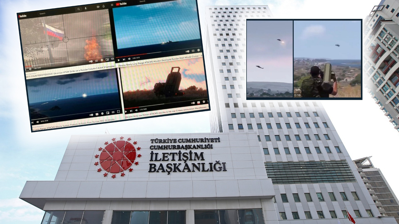 İletişim Başkanlığı'ndan uyarı: Sosyal medya paylaşılan bazı görüntülerin, savaş temalı bilgisayar oyunlarından alındığı tespit edilmiştir