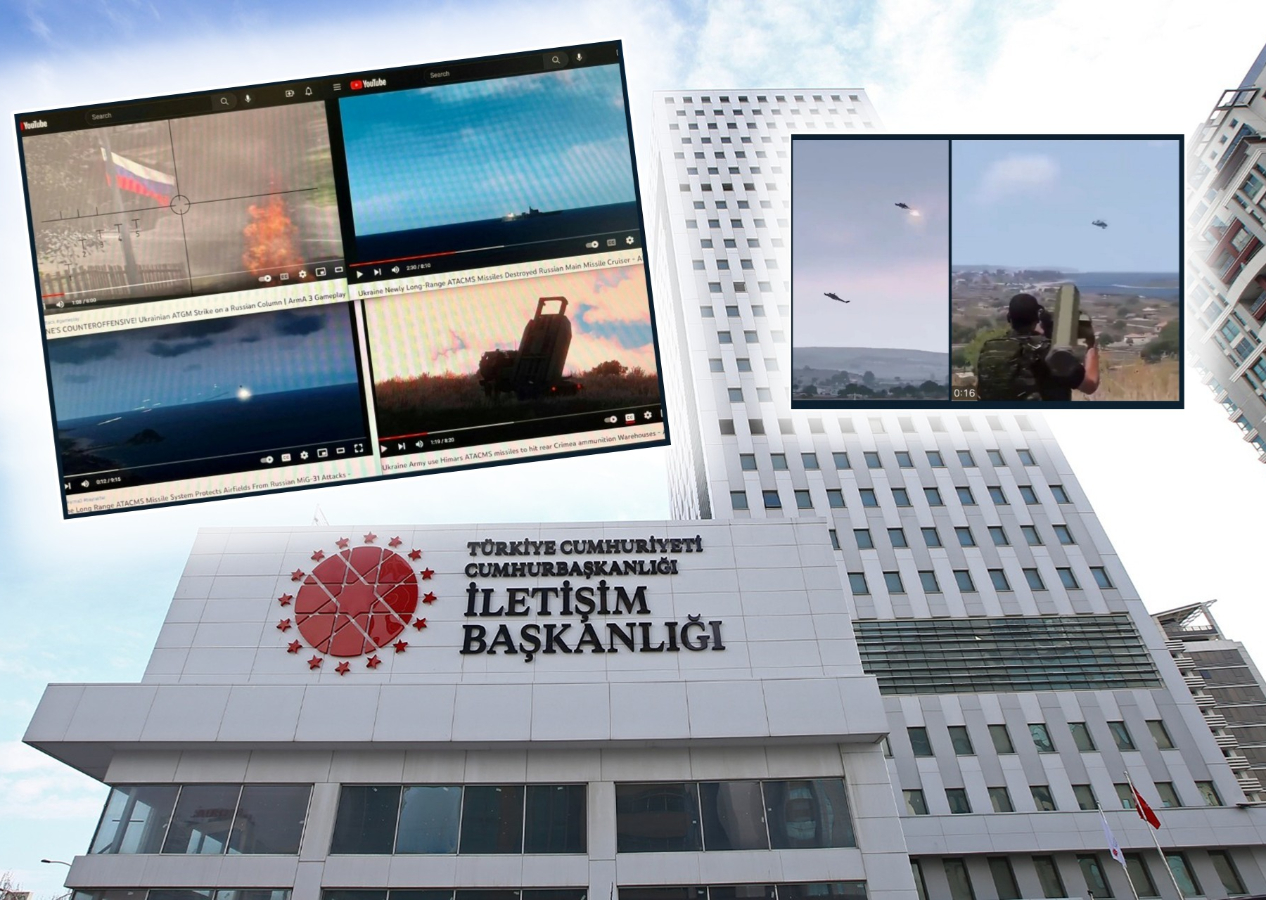 İletişim Başkanlığı'ndan uyarı: Sosyal medya paylaşılan bazı görüntülerin, savaş temalı bilgisayar oyunlarından alındığı tespit edilmiştir