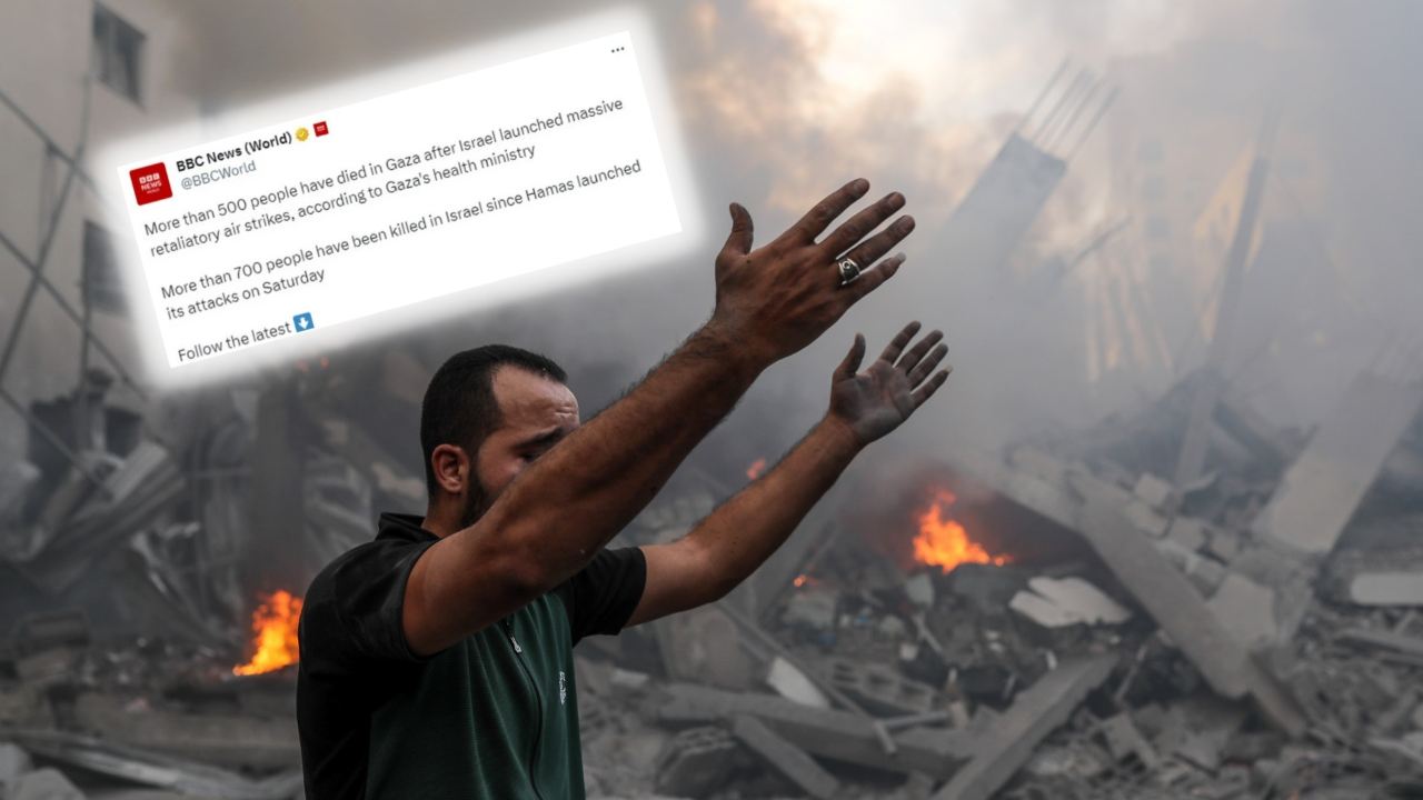 İngiliz BBC'nin algı oyunları sürüyor: İsrail ile Filistin arasında yaşananlarla ilgili skandal ifade