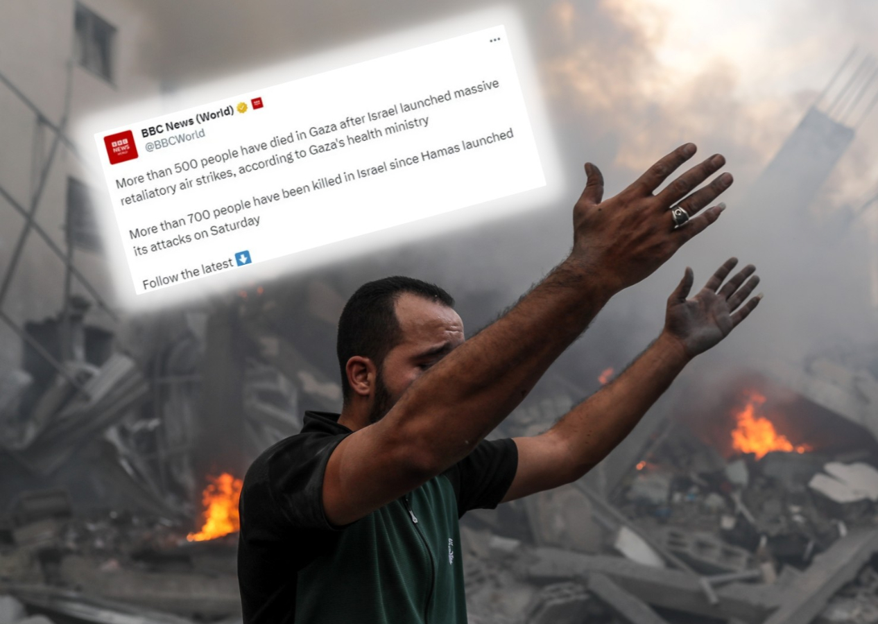 İngiliz BBC'nin algı oyunları sürüyor: İsrail ile Filistin arasında yaşananlarla ilgili skandal ifade