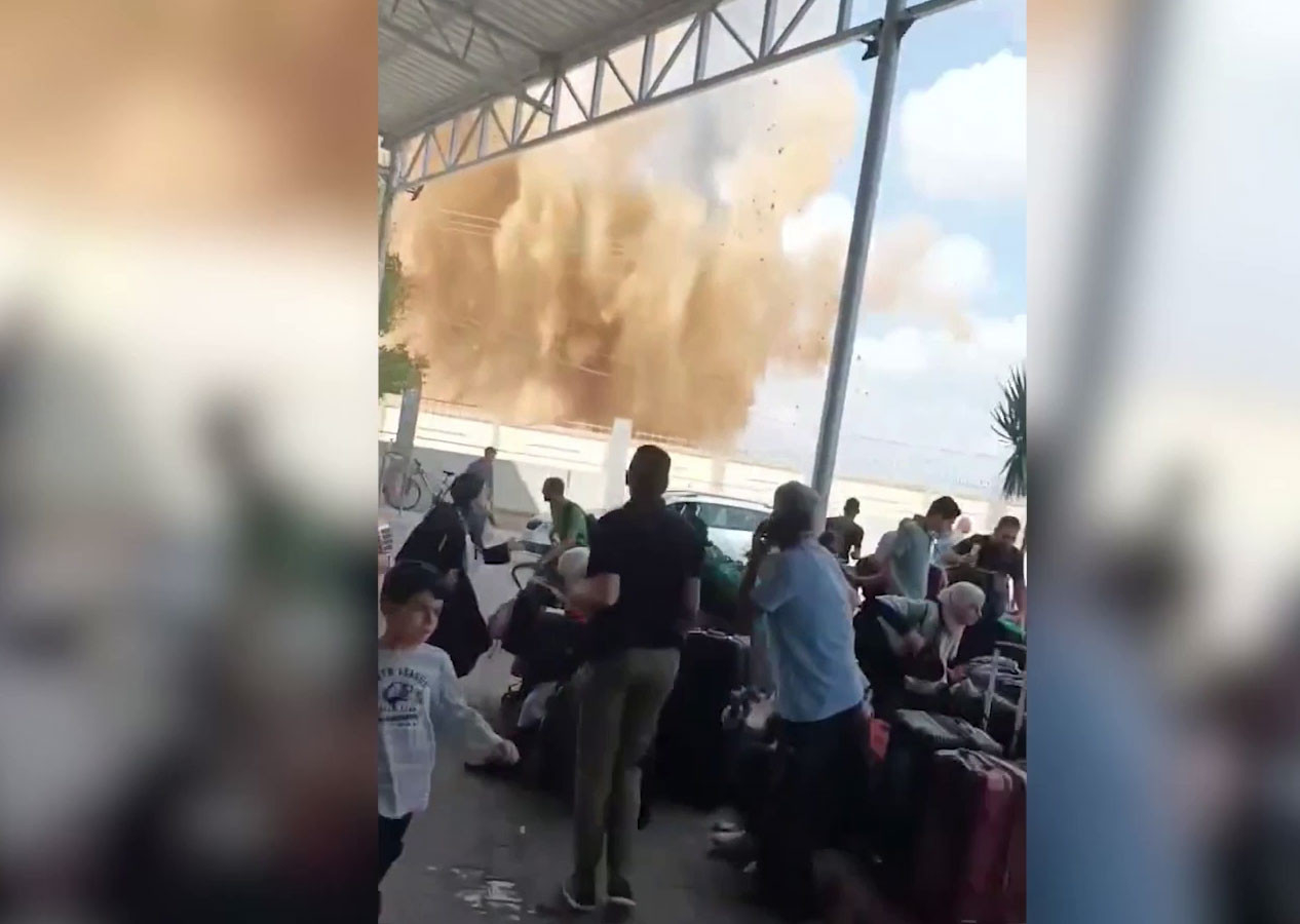 İsrail ordusu Gazze'nin Mısır'a açılan kapısı Refah'ın çevresini vurdu