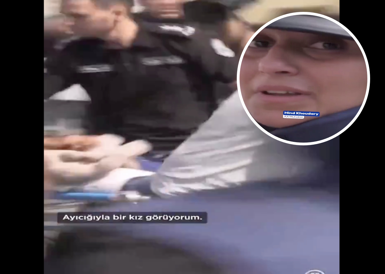 AA muhabiri Gazze'de gördükleri karşısında gözyaşlarına boğuldu! "Ayıcığıyla bir kız görüyorum"