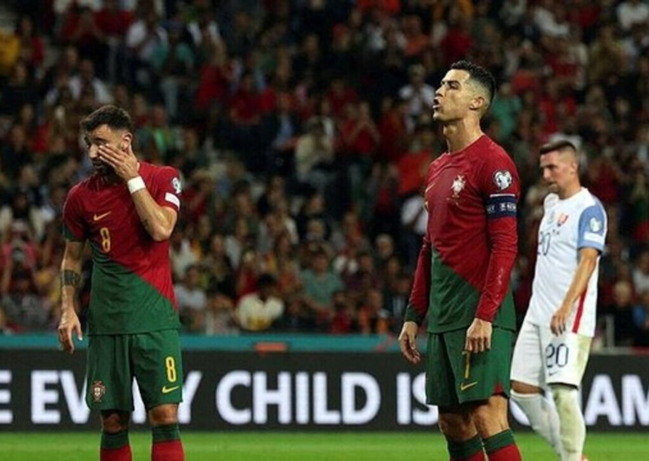 Cristiano Ronaldo'dan şaşırtan görüntü! Penaltı golü öncesi besmele çekti!