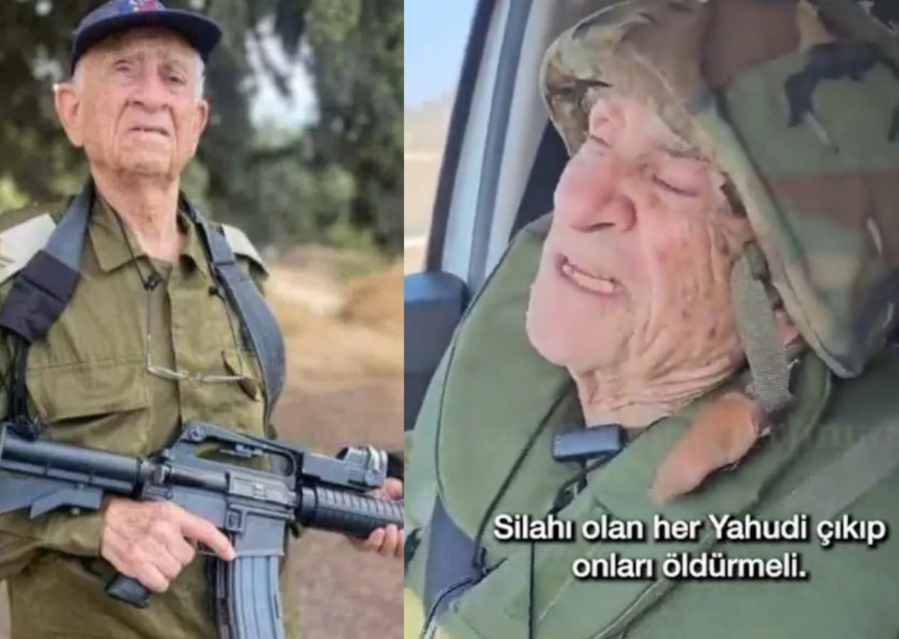 Alayı katil bunların! 95 yaşındaki Siyonist Müslümanlara nefret kustu: Soykırım çağrısı yaptı
