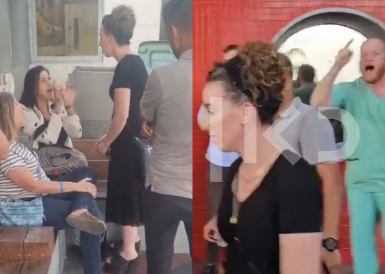 Yaralı yakınları ve doktorlar İsrailli bakanı hastaneden kovdu: "Bu ülkeyi mahvettiniz"