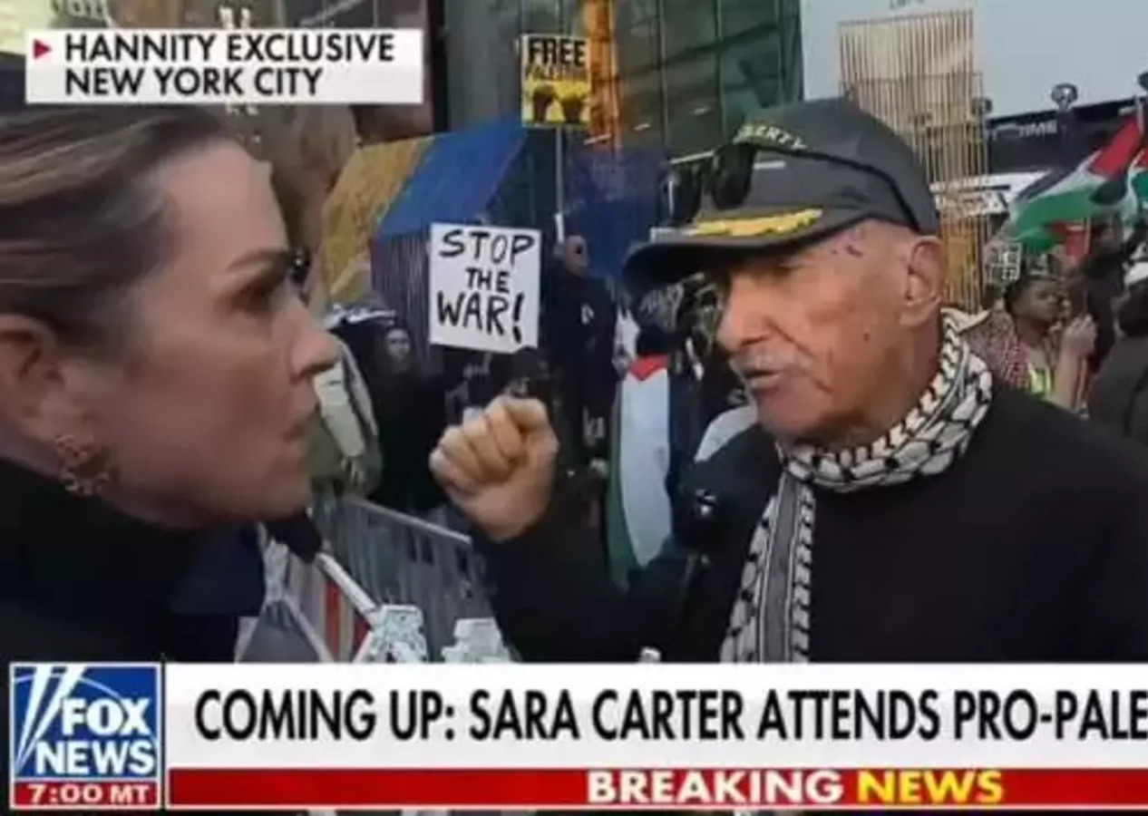 FOX TV muhabirine tokat gibi cevap: Boğazınıza kadar...