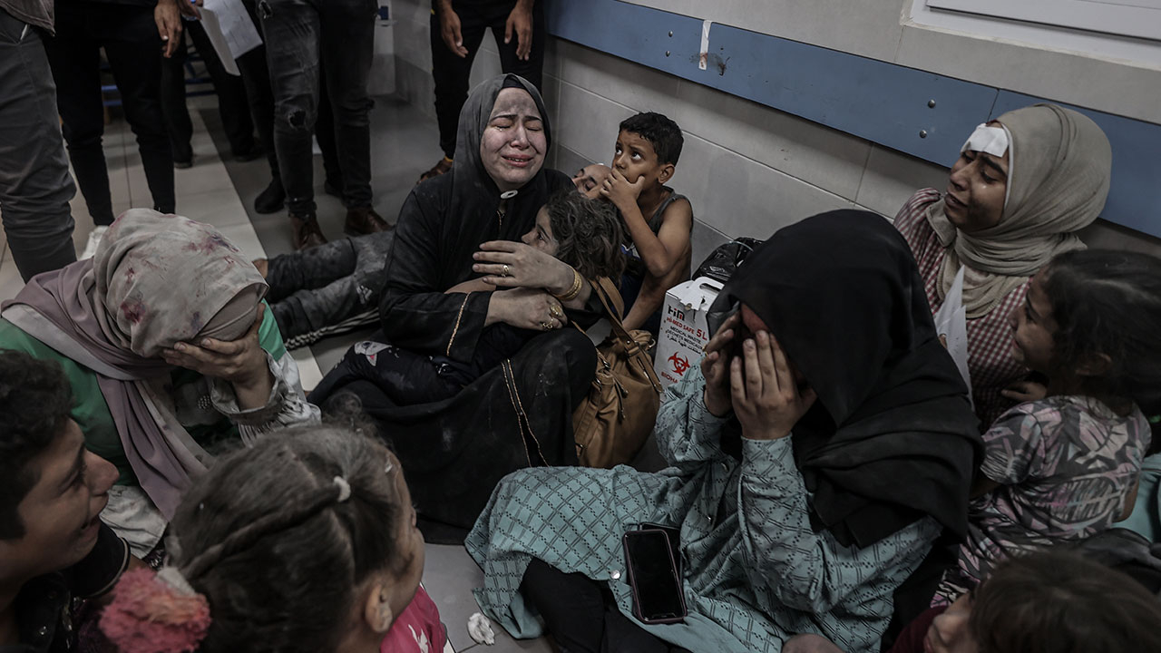 İsrail'in Gazze'de hastaneye saldırısı sonrası dörtlü zirve iptal edildi!