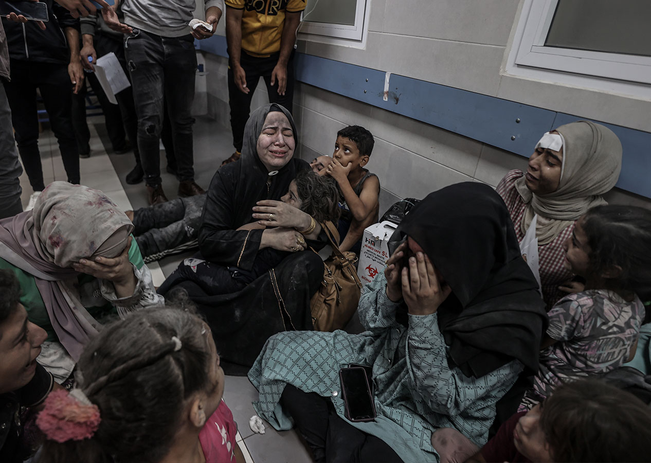 İsrail'in Gazze'de hastaneye saldırısı sonrası dörtlü zirve iptal edildi!