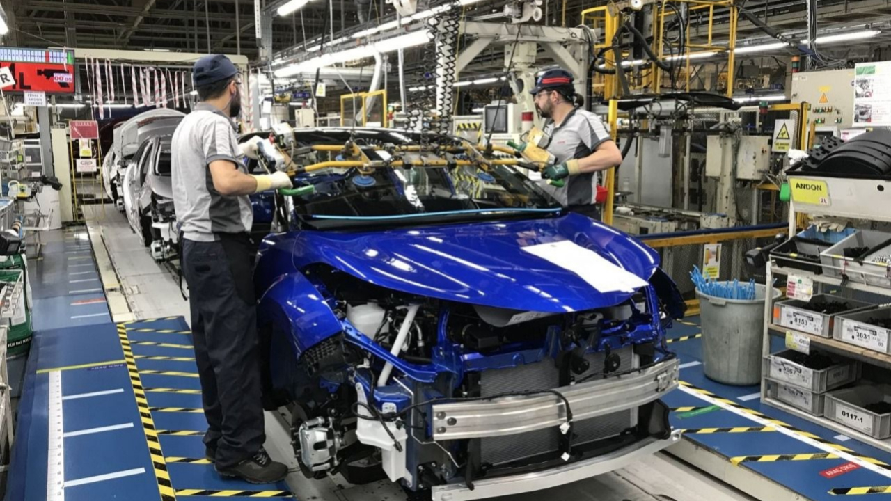 Otomotiv üretimi 9 ayda 1 milyonu aştı