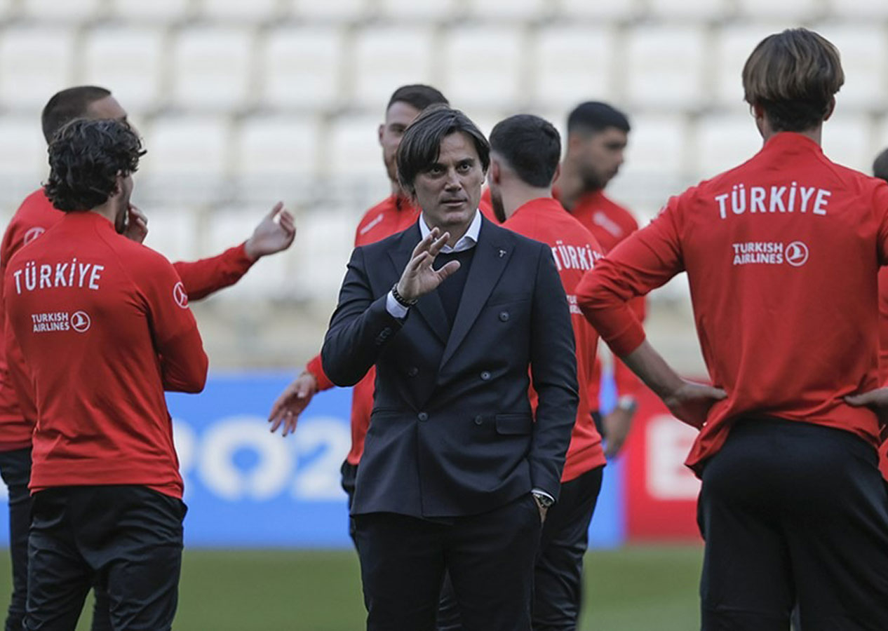 Montella Türkiye Letonya karşılaşması sonrası konuştu: Türkiye'nin hocası olmaktan gurur duyuyorum