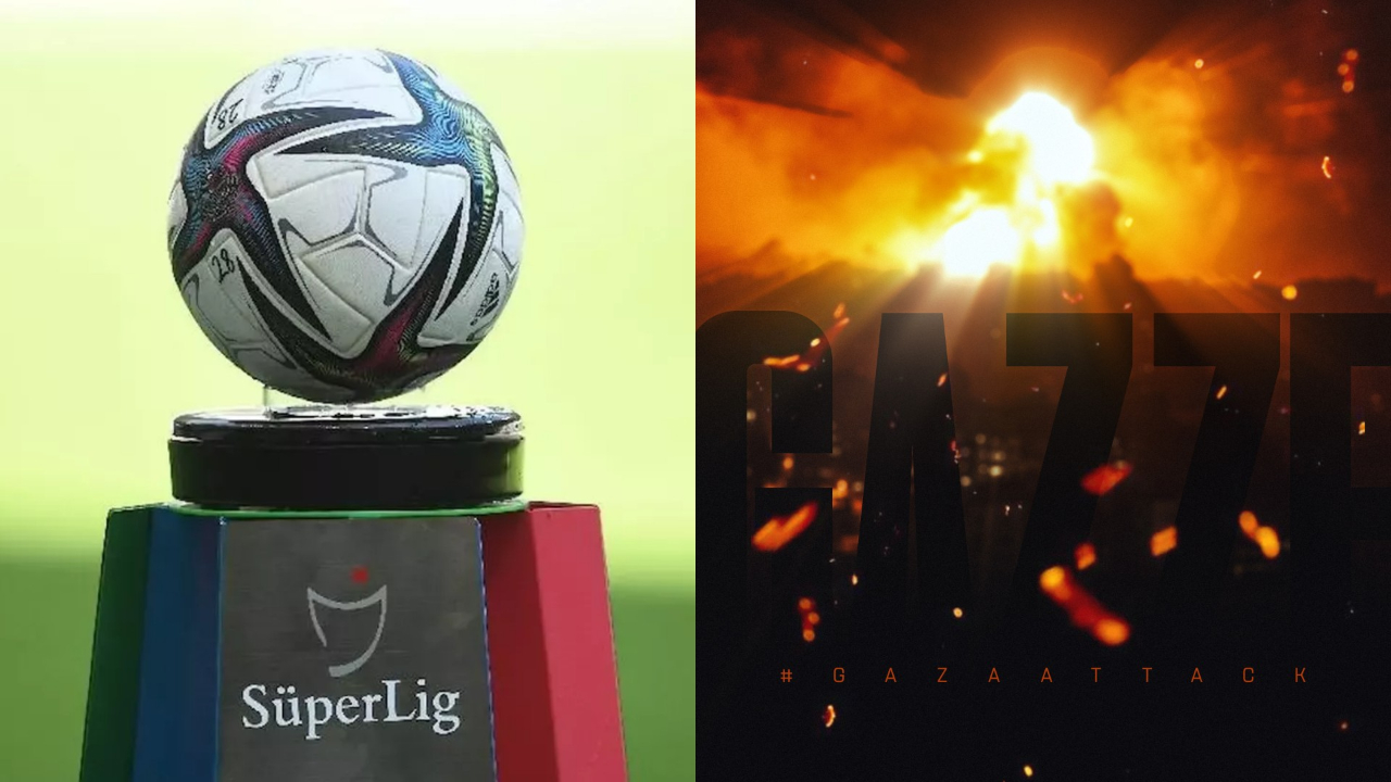 Süper Lig ekiplerinden Gazze'ye destek paylaşımları