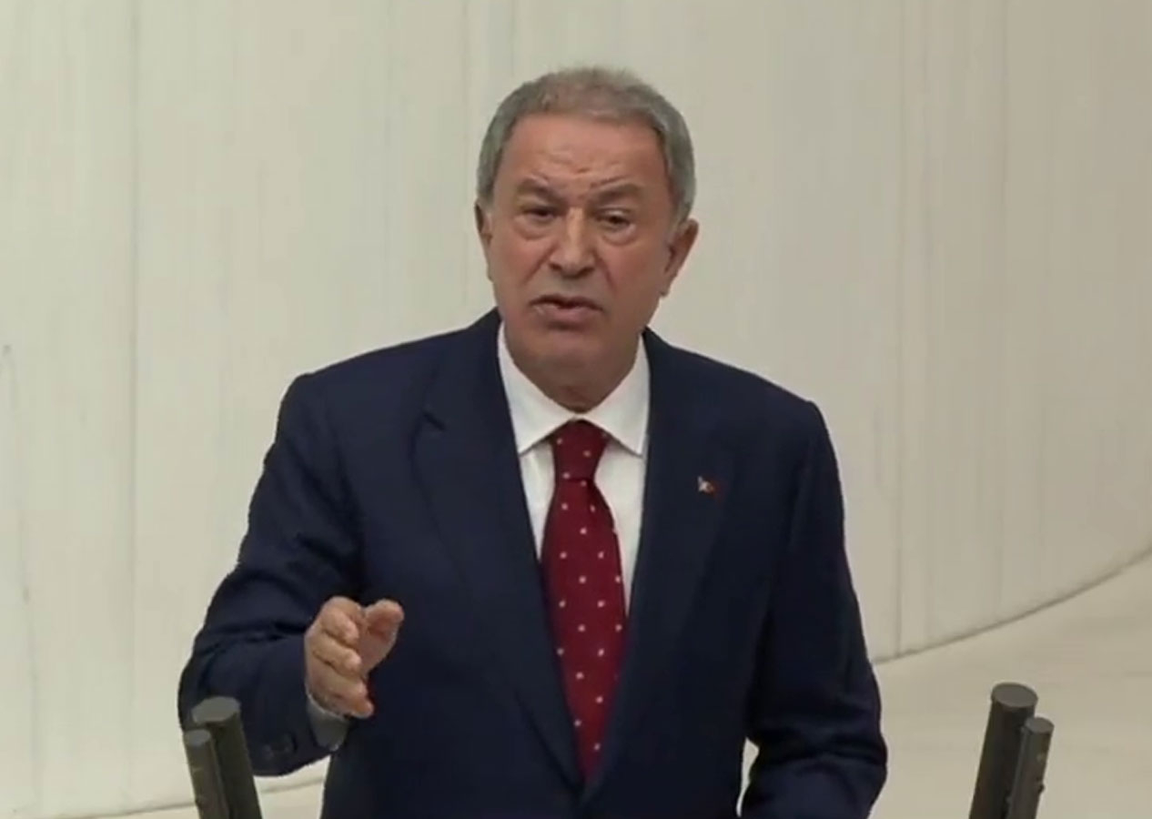 TBMM Suriye tezkeresi görüşmelerinde gerginlik: Hulusi Akar tepki gösterdi
