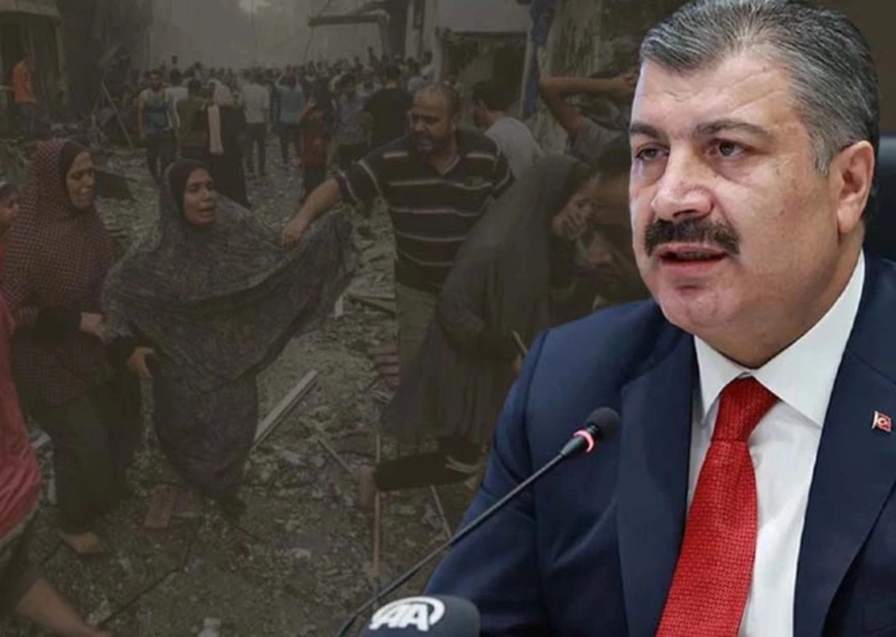 Sağlık Bakanı Fahrettin Koca'dan 3 dilde Gazze açıklaması: Hazır bekliyoruz