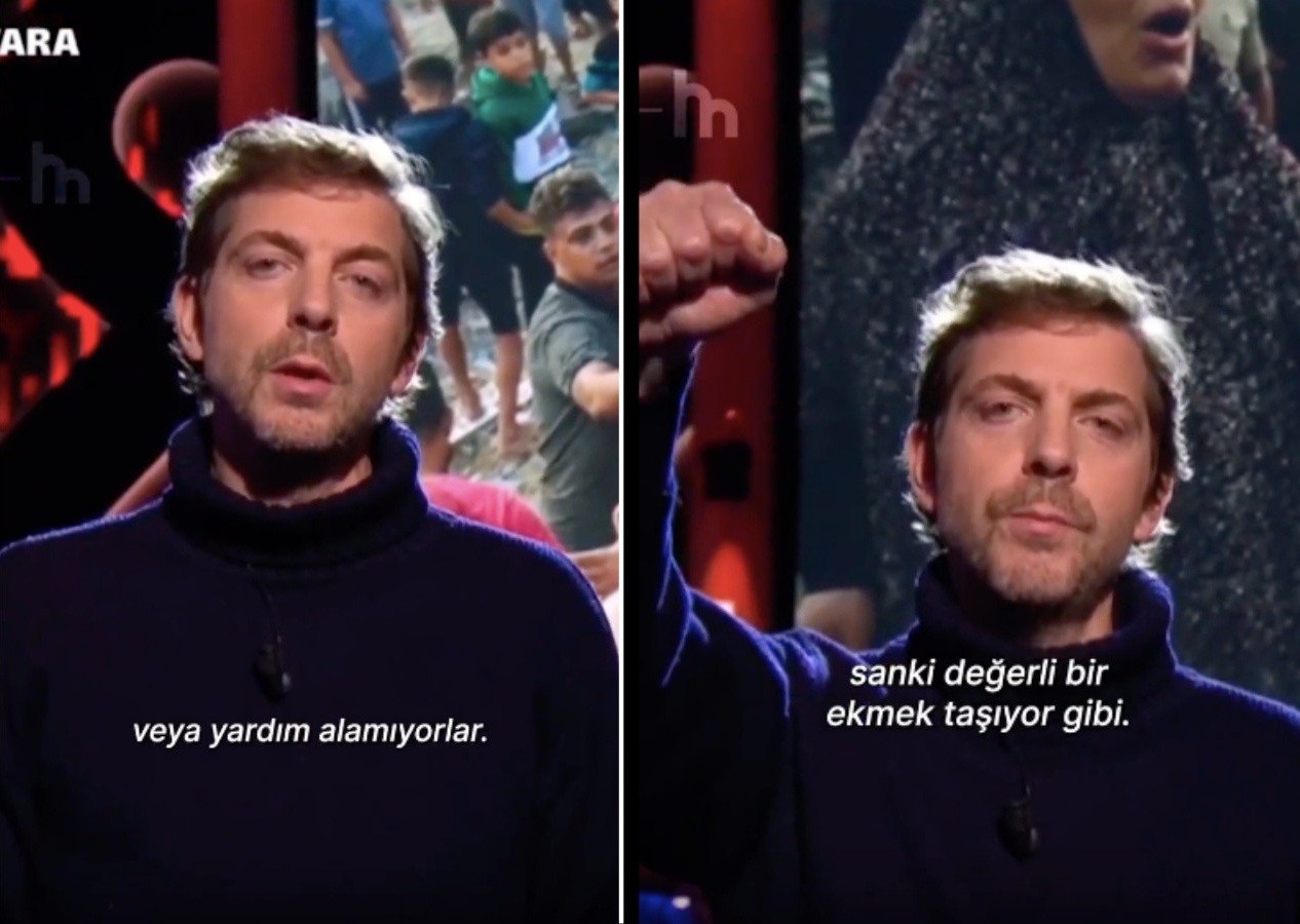Hollandalı aktör, ülkesinin Filistin’e tavrını canlı yayında işte böyle eleştirdi!
