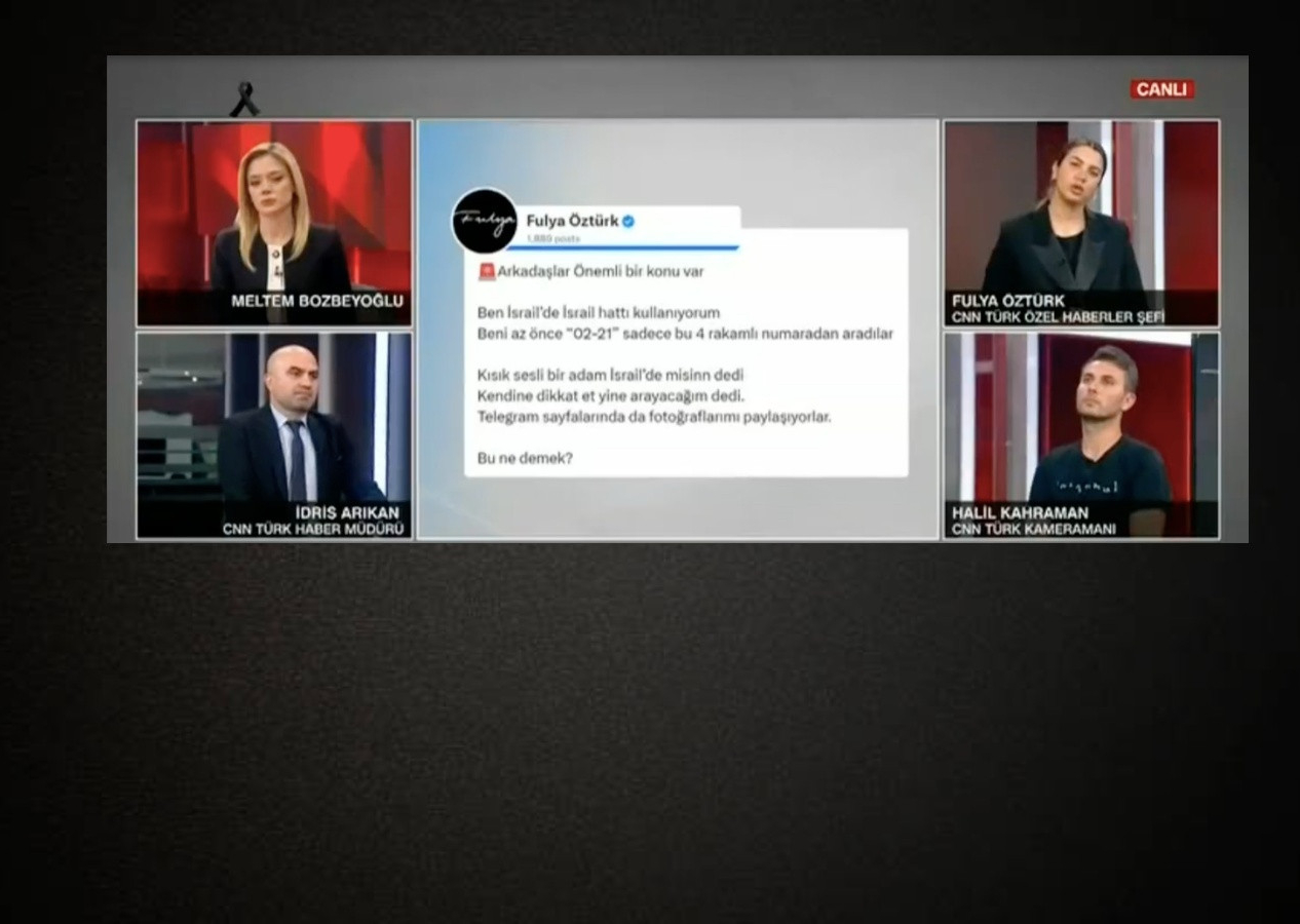 İsrail'de tehdit edilen Fulya Öztürk, skandalın arka planını anlattı: Ben o fotoğrafı elinde gördüm!