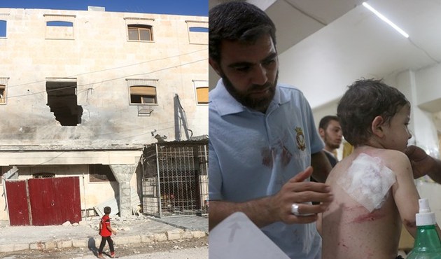 Terör örgütü PKK/PYD'den Bab'a saldırı: 8 yaralı...