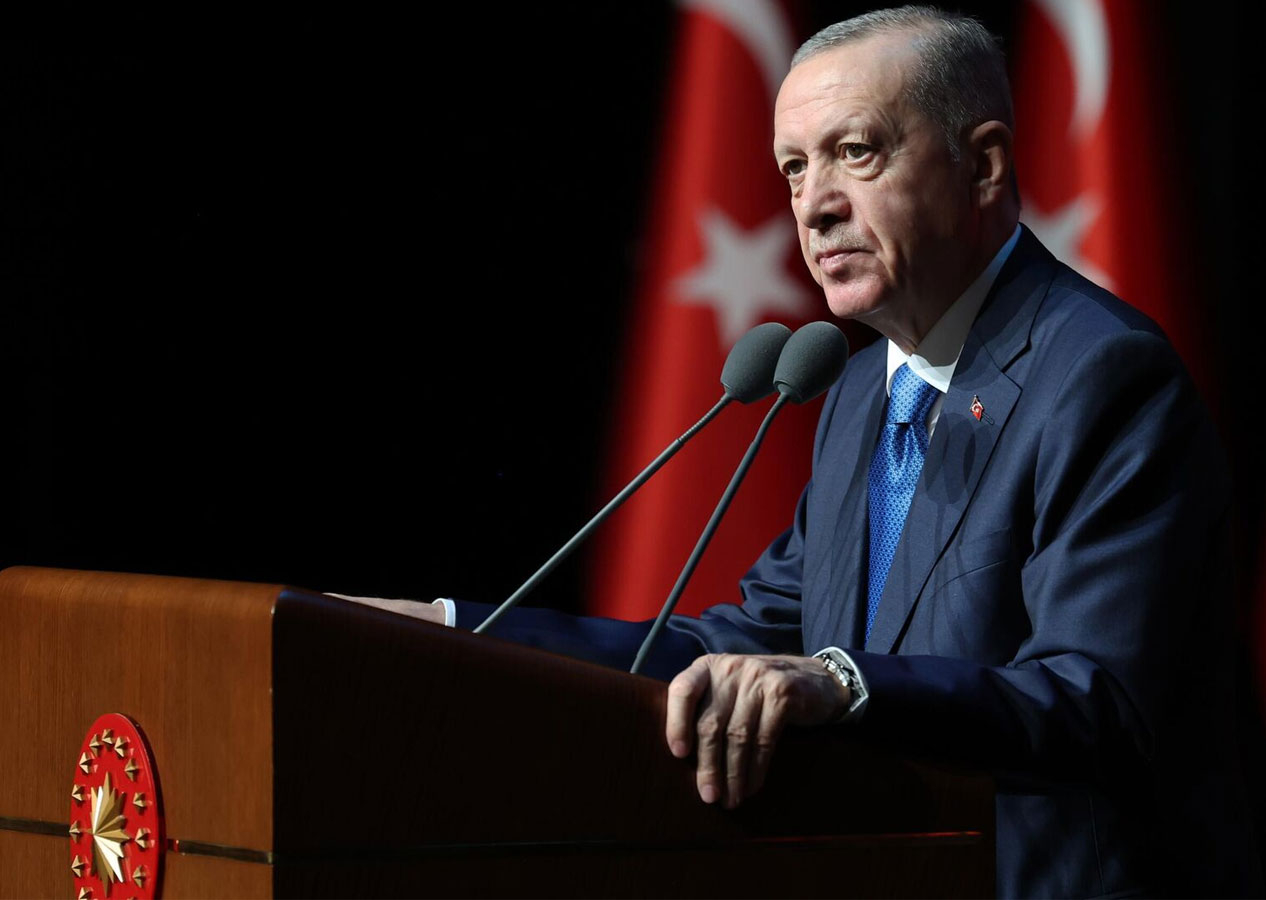 Cumhurbaşkanı Erdoğan: İsrail derhâl bu cinnet halinden çıkmalı ve saldırılarını durdurmalıdır.