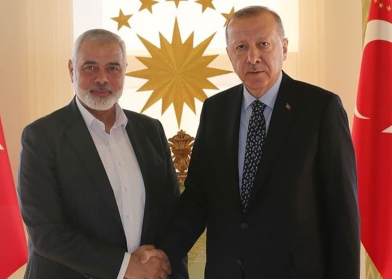 Cumhurbaşkanı Recep Tayyip Erdoğan, Hamas lideri İsmail Heniyye ile görüştü!
