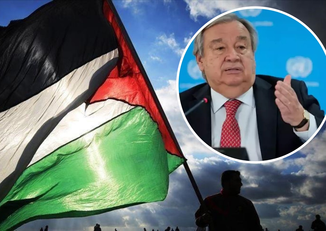 Mısır'a giden BM Genel Sekreteri Guterres: Bağımsız Filistin devleti kurulmadan, hiçbir çözüm mümkün değil!