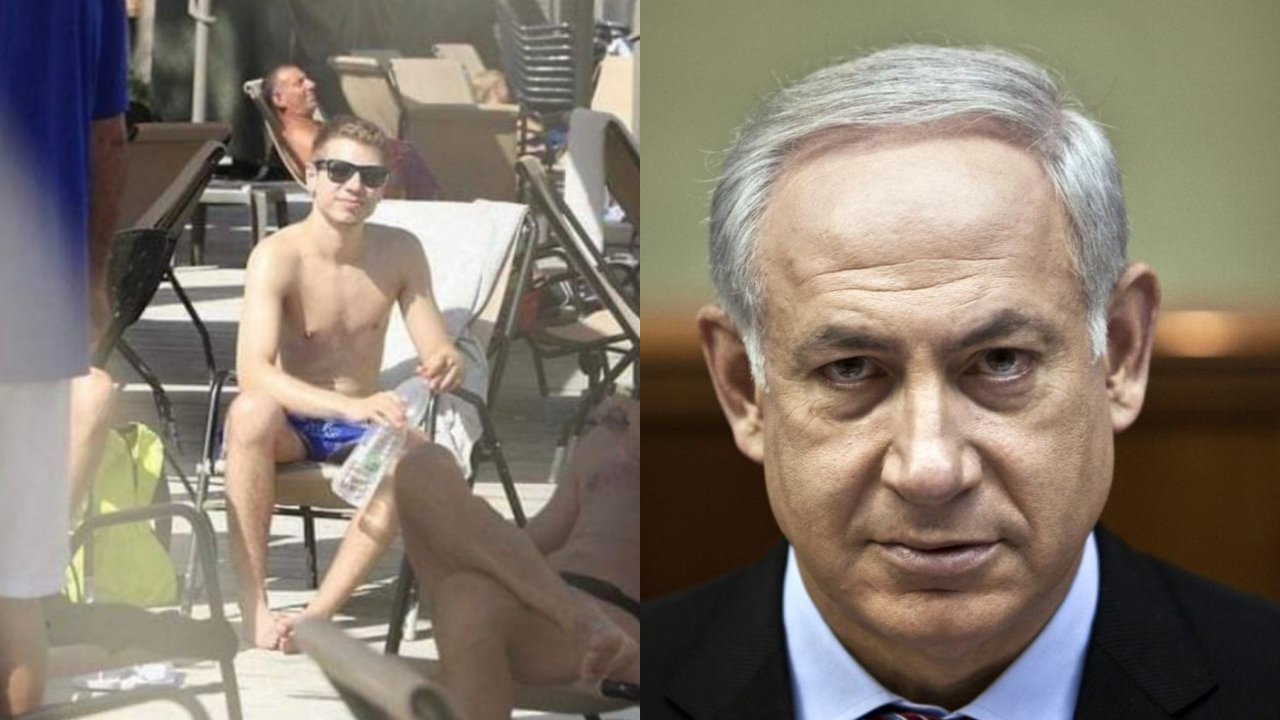 İsrail Başbakanı Netanyahu çoluk çocuk demeden insan kıyımı yaparken oğlu Yair, Miami'de lüks otelde tatilde