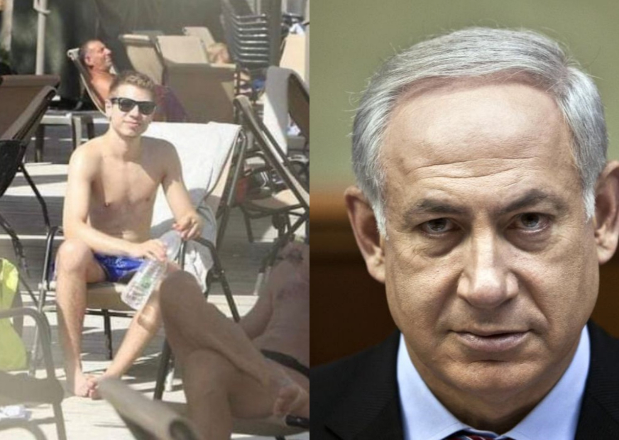 İsrail Başbakanı Netanyahu çoluk çocuk demeden insan kıyımı yaparken oğlu Yair, Miami'de lüks otelde tatilde