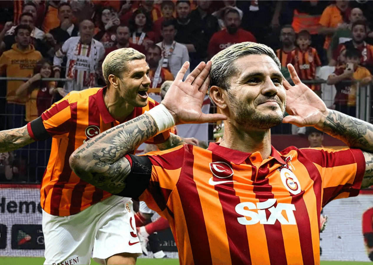 Mauro Icardi Süper Lig'e saplamaya gelmiş, her maçta saplıyor!