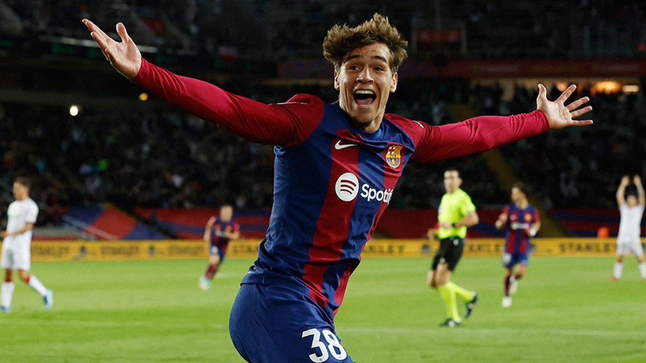 Barcelona'yı Bilbao karşısında 17'lik yıldızı uçurdu! İlk maç ilk gol