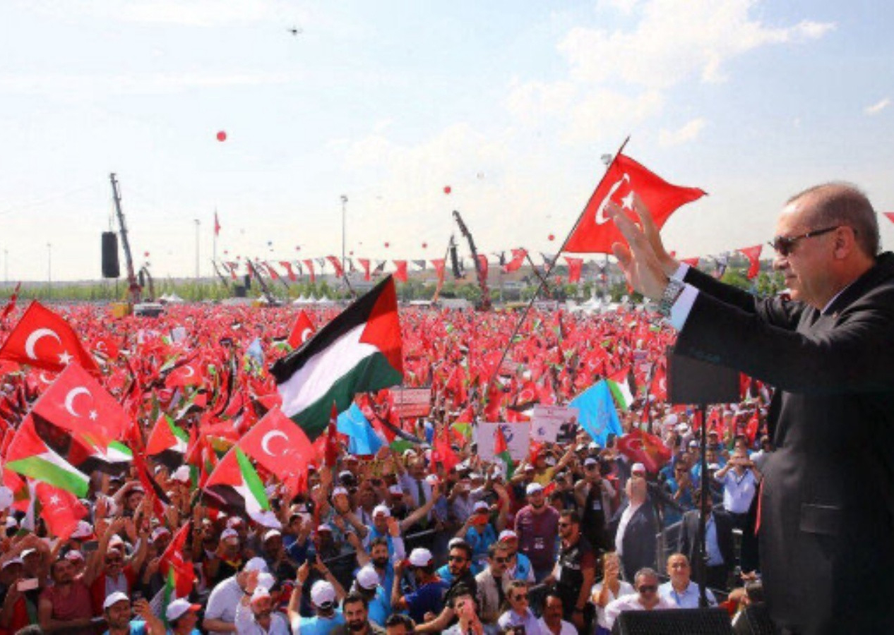 AK Parti, Büyük Filistin Mitingi'ne hazırlanıyor: Cumhurbaşkanı Erdoğan katılacak...