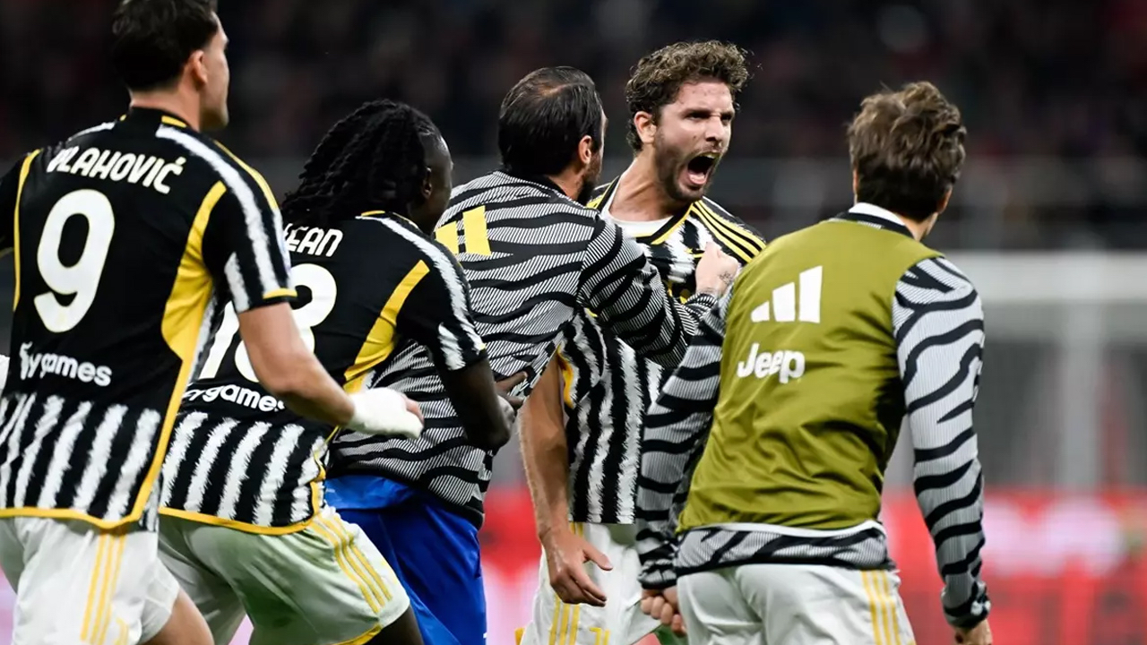 10 kişi kalan Milan'ı Juventuslu Locatelli yıktı