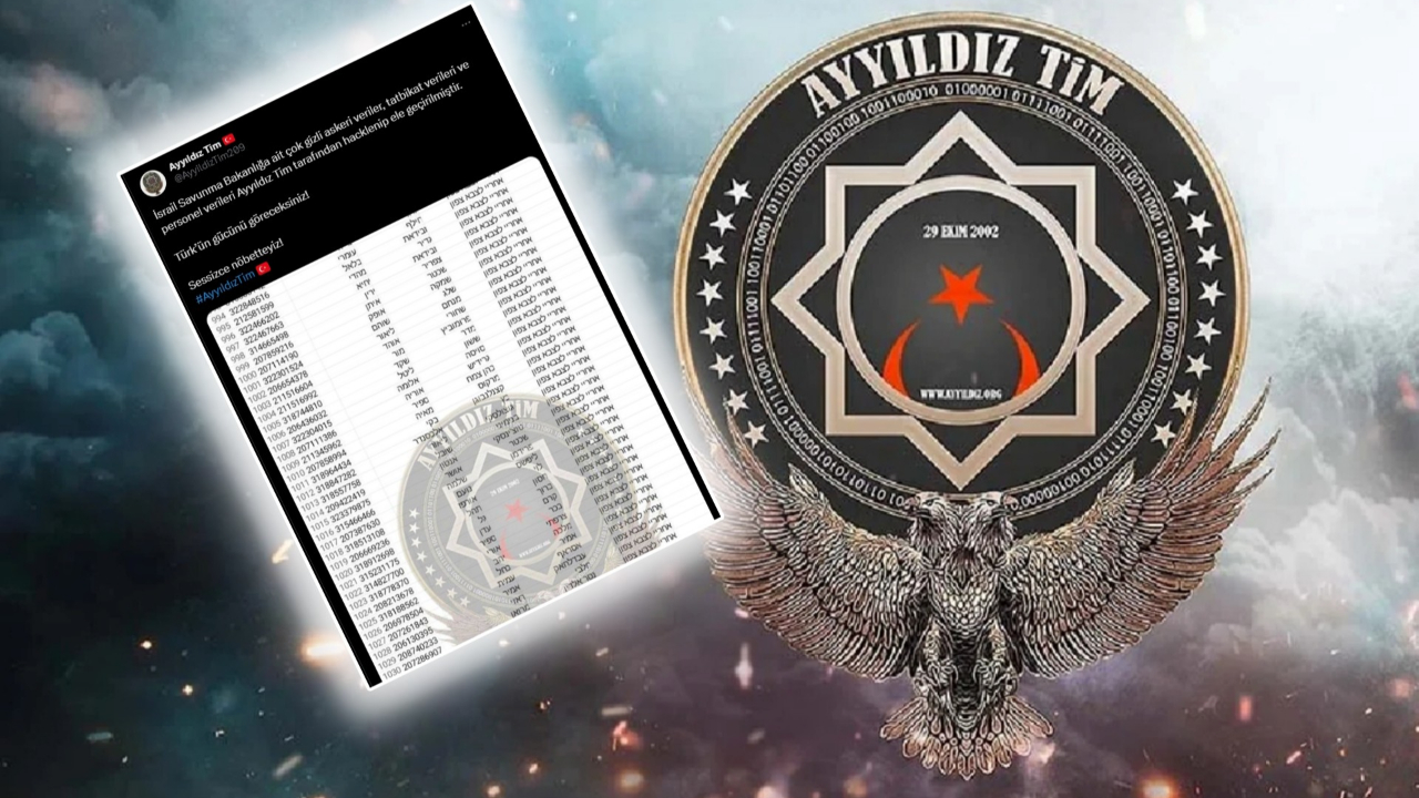 Türk hacker grubu Ayyıldız Tim, İsrail Savunma Bakanlığı’nı hackledi