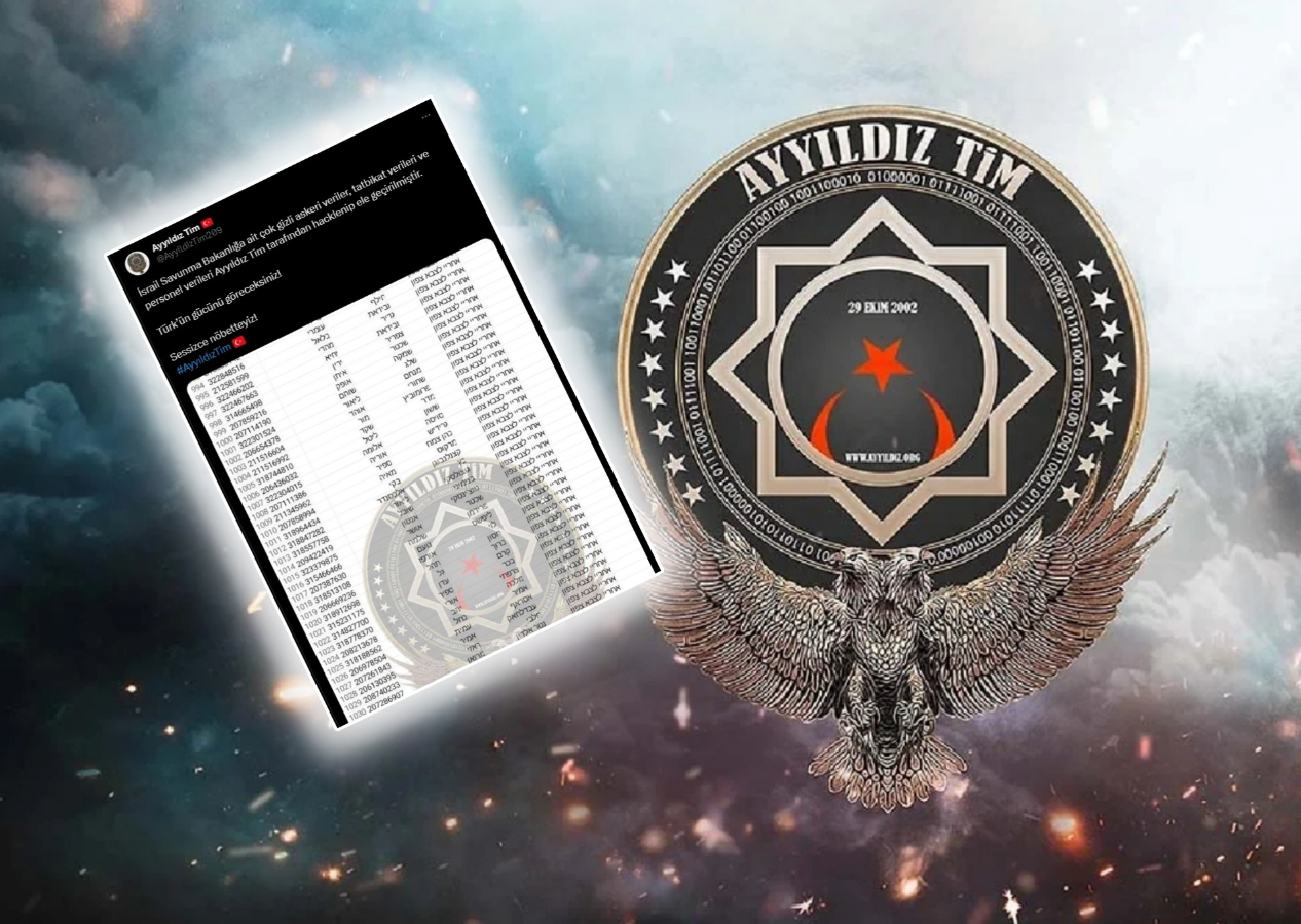 Türk hacker grubu Ayyıldız Tim, İsrail Savunma Bakanlığı’nı hackledi