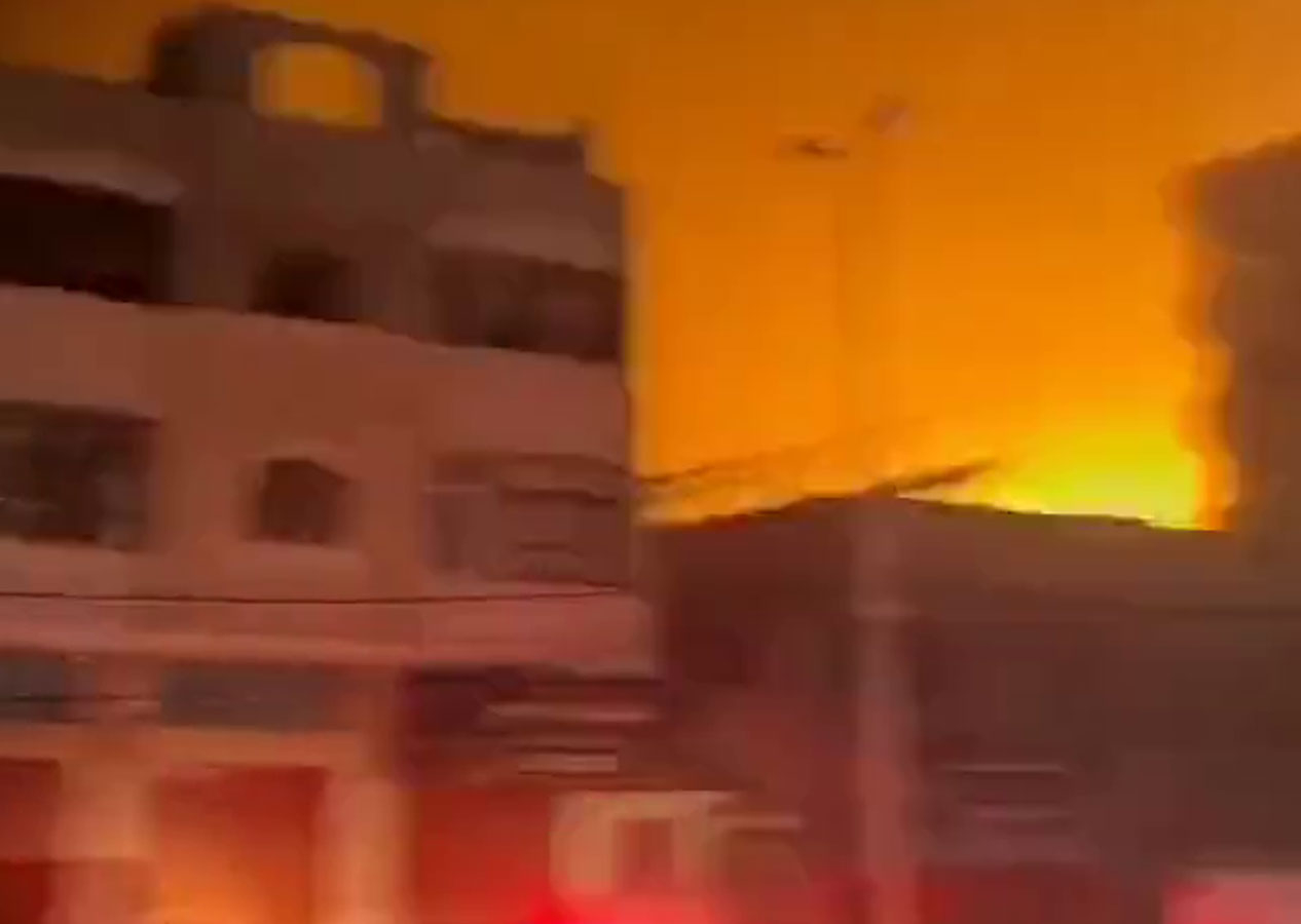 Kıyamet Gecesi! İsrail saldırıları şiddetlendi! Gazze yoğun ateş altında!