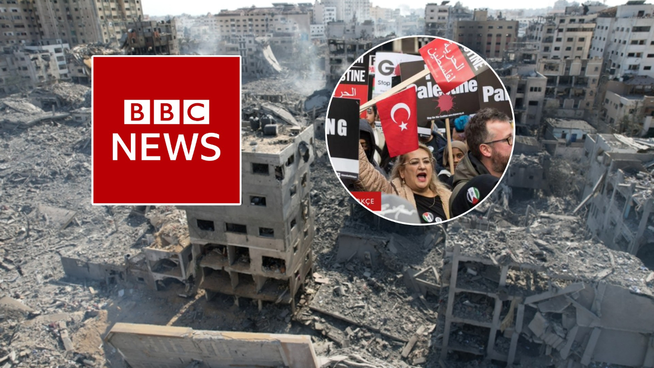 BBC algı operasyonuna devam ediyor: Bu kez Türk bayrağını alet ettiler