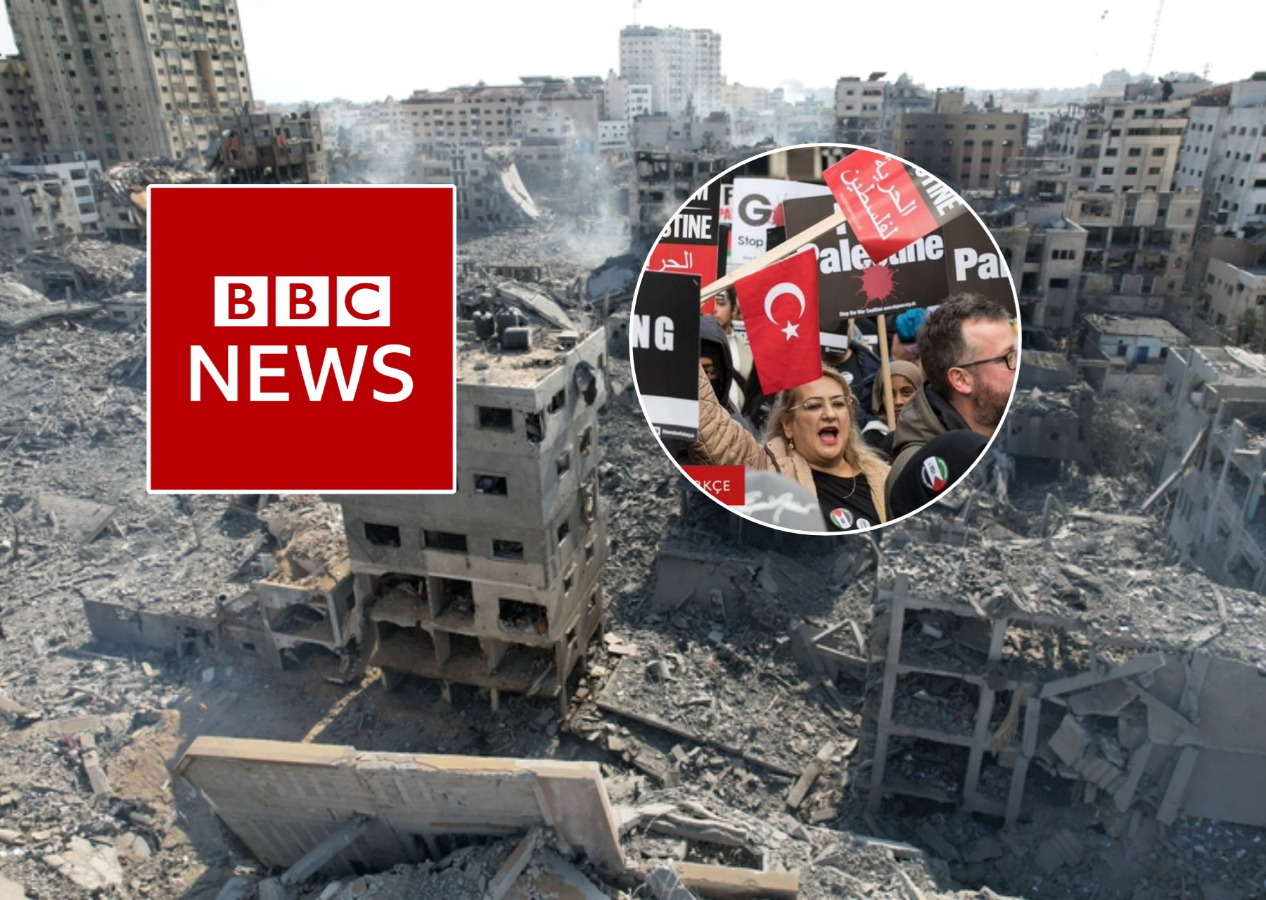 BBC algı operasyonuna devam ediyor: Bu kez Türk bayrağını alet ettiler
