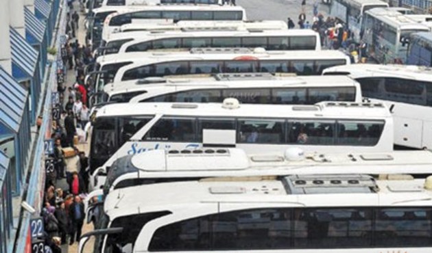 Bayram yoğunluğuna karşı otobüs takviyesi...