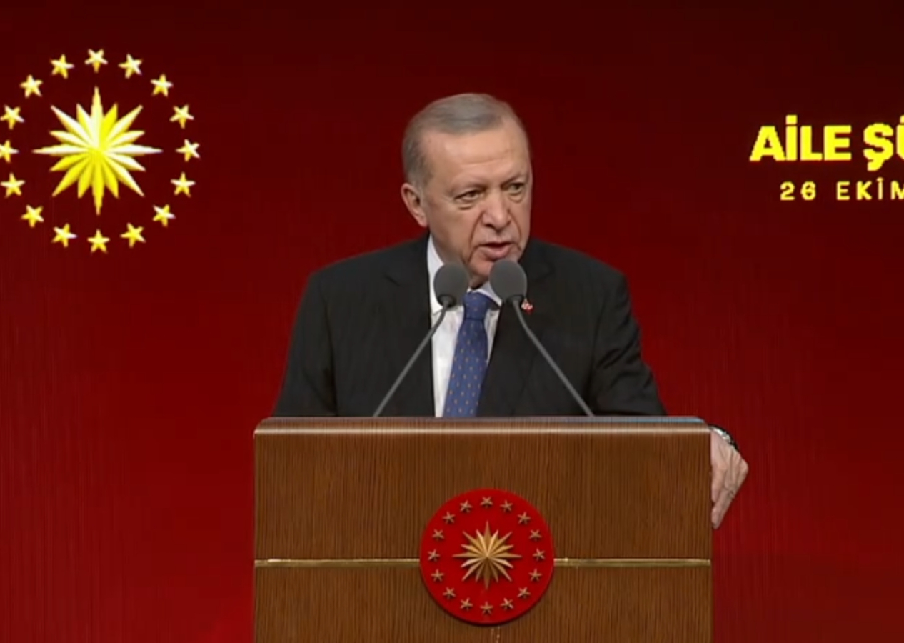 Cumhurbaşkanı Erdoğan'dan Gazze mesajı: "Siz susuyorsunuz neden çünkü akan kan Müslüman kanı. İki yüzlüsünüz"