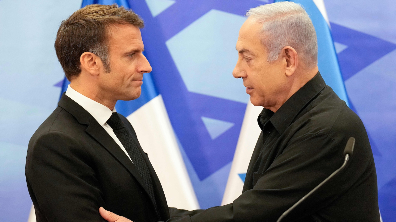 Emmanuel Macron: Gazze'ye kara saldırısı İsrail için hata olur