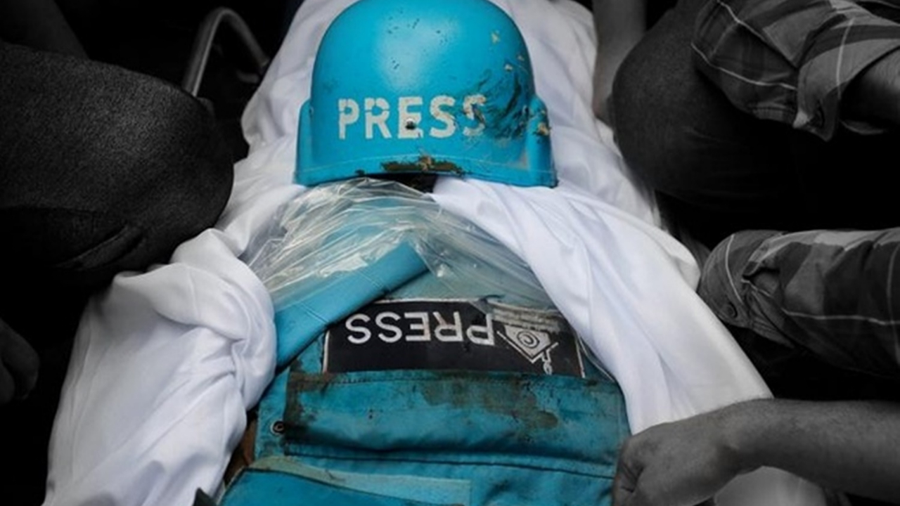 İsrail kana doymuyor! Gazze'de bir gazeteci daha öldürüldü: Sayı 21'e çıktı