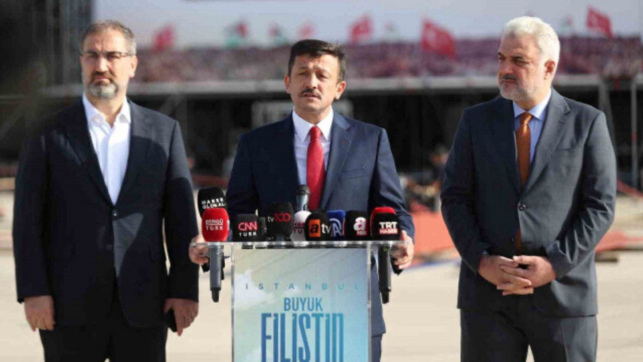 Hamza Dağ'dan Büyük Filistin Mitingi çağrısı! "Yürüyüşümüzü tüm dünyaya göstermeye davet ediyorum"