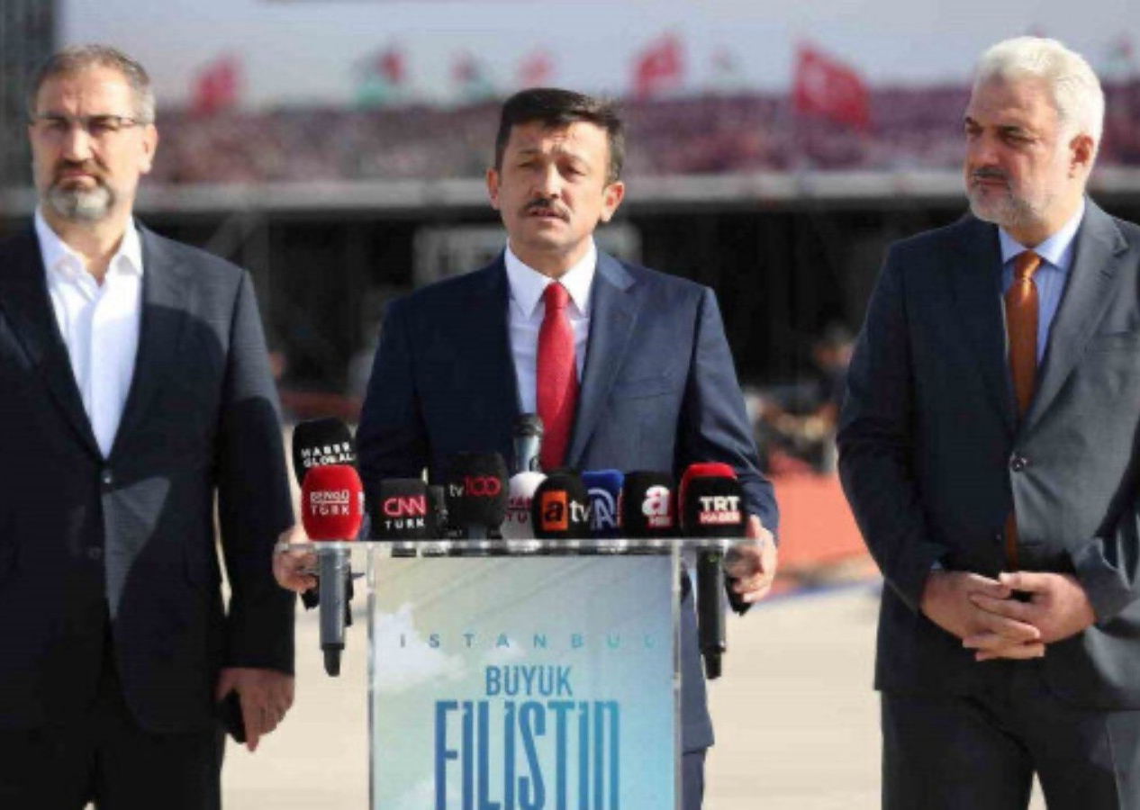Hamza Dağ'dan Büyük Filistin Mitingi çağrısı! "Yürüyüşümüzü tüm dünyaya göstermeye davet ediyorum"